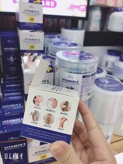thâm nách vitamin e thái lan