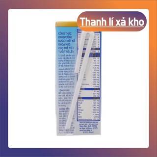 Lốc 4 hộp sữa bột pha sẵn Abbott Grow Gold vani 180ml V286OQ