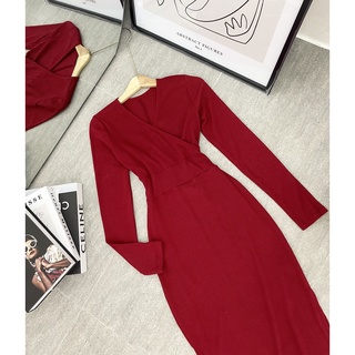 ĐẦM BODY CỔ V ĐẮP NGỰC