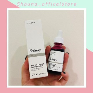 Thanh tẩy da aha 30% + bha 2% peeling solution - the ordinary