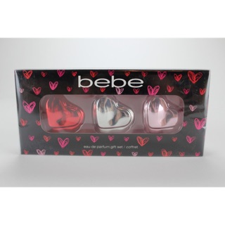 💥 Gift set nước hoa nữ BEBE - 3chai x 10ml