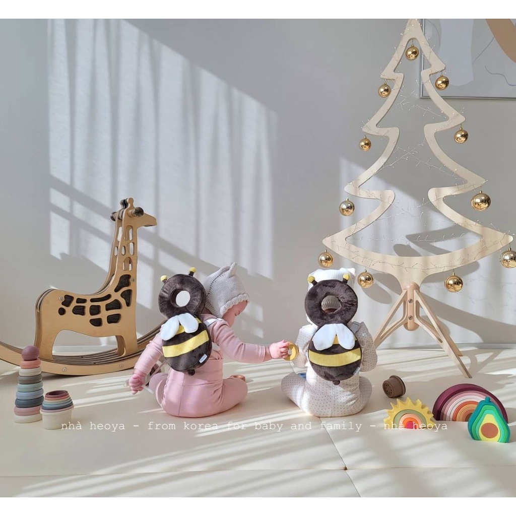 GỐI BẢO VỆ ĐẦU AGUARD HÌNH CON ONG CHO BÉ HÀN QUỐC