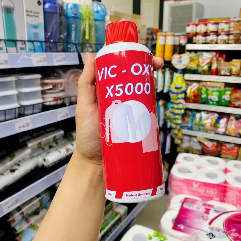 Tẩy Trắng X5000 - Vic oxy,Tẩy trắng quần áo