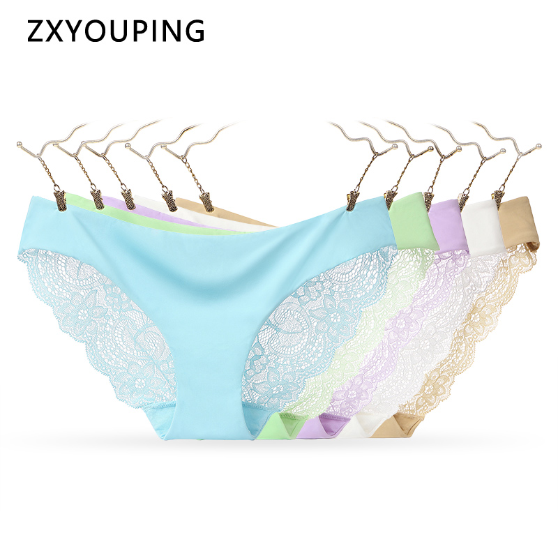 AOFEIQIKE Quần lót vải ren không lộ đường may thời trang quyến rũ cho nữ size S-XXL