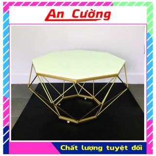 Bàn sofa mặt đá💖𝑭𝑹𝑬𝑬𝑺𝑯𝑰𝑷💖Bàn trà sofa kim cương hiện đại  giá rẻ