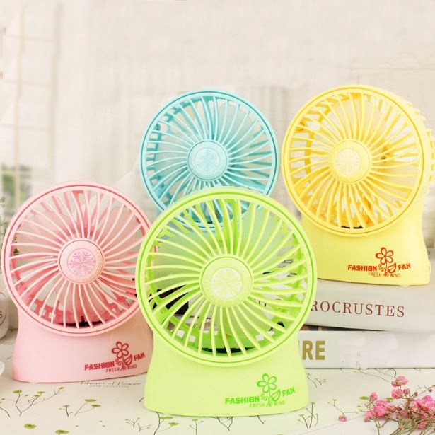 Quạt Để Bàn FASHION FAN SQ1885 Lồng Quay 360 Độ SIÊU MÁT - Loại CAO CẤP