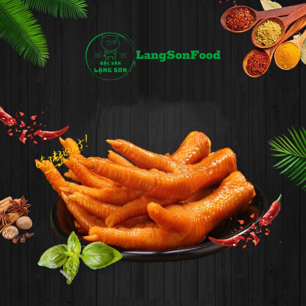 Chân gà cay Tứ Xuyên Trung Quốc Gói 32g đồ ăn vặt đặc biệt thơm ngon