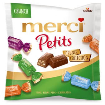 KẸO SOCOLA MERCI PETITS 125G ĐỦ VỊ