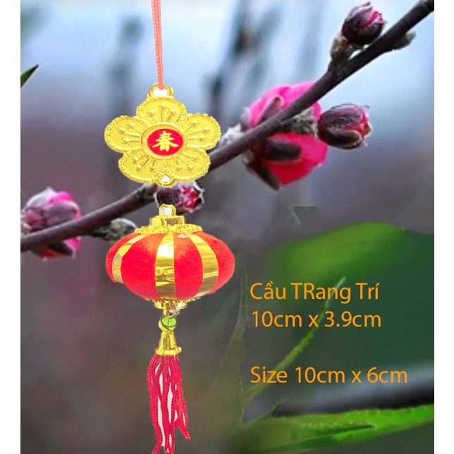 Đồ Trang trí cây đào mai quất  thông noel và năm mới 2022