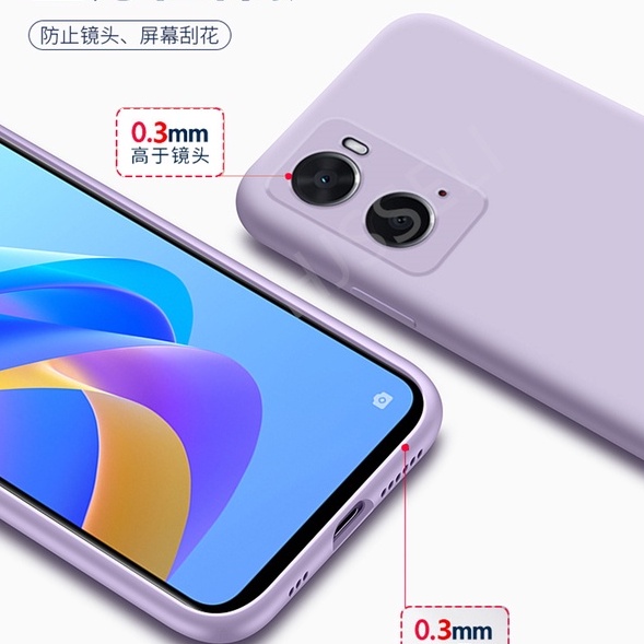 Ốp Điện Thoại TPU Silicone Màu Trơn Cho OPPO A76 OPPO A76 A 76