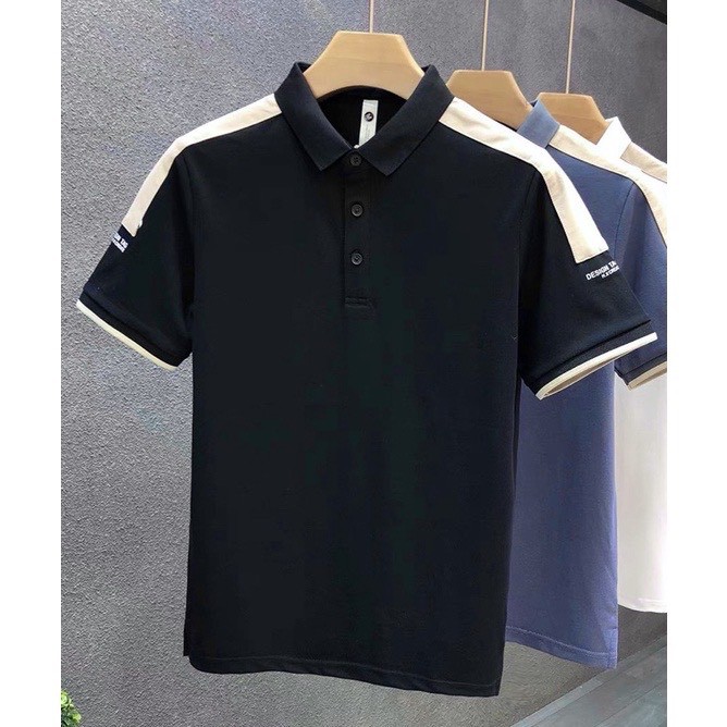 ÁO POLO NAM 3 MÀU PHỐI BE VAI | BigBuy360 - bigbuy360.vn