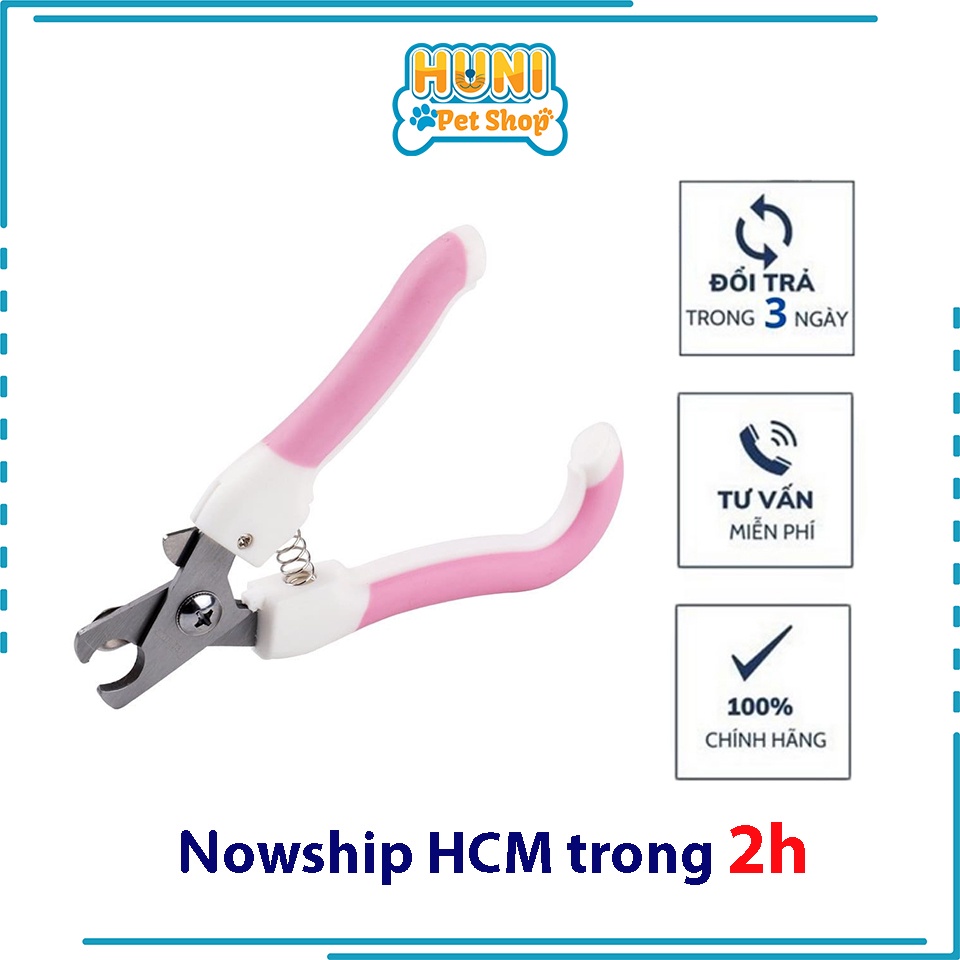 Kiềm cắt móng cho chó mèo - kéo cắt móng 2 size kìm cao cấp cho thú cưng kèm dũa Huni Petshop