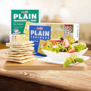 Bánh Quy Ăn Kiêng Plain Cracker Nhật Bản Gói Lớn 500g