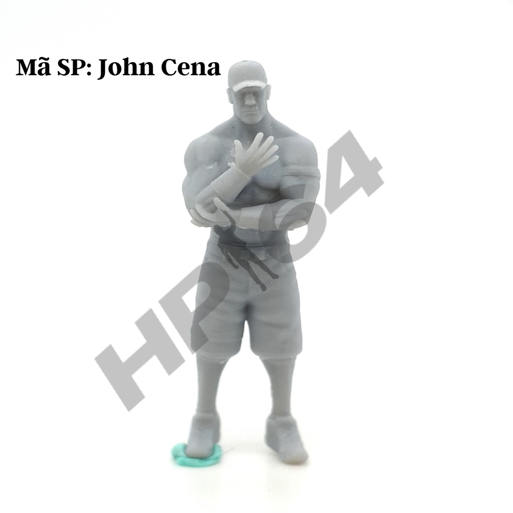 Mô hình nhân vật thô chưa sơn tỉ lệ 1/64 Real person