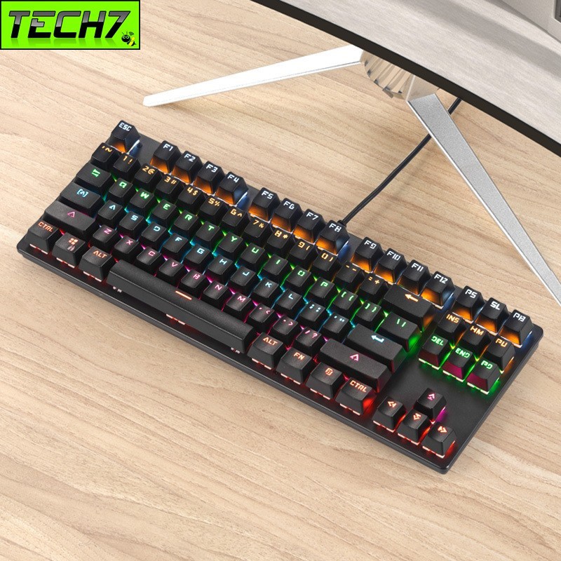 Bàn Phím Cơ Gaming KB70 Black nhỏ gọn