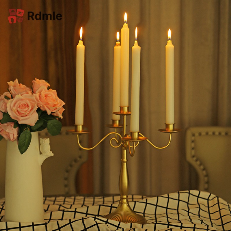 Đế để nến trang trí phong cách châu Âu sang trọng