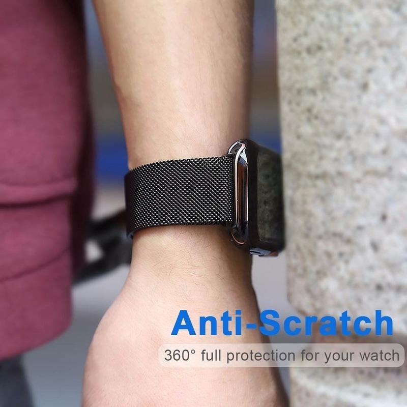 Miếng dán TPU siêu mỏng bảo vệ 360 độ cho Apple Watch Series SE6 5 4 3 2 1 42 38 40 44 mm