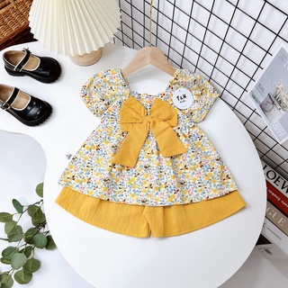 Sét áo hoa dáng babydoll