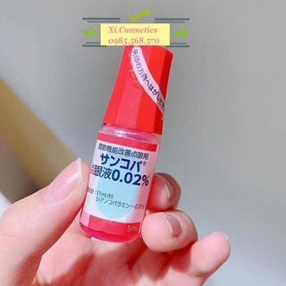 Nhỏ mắt Sancoba hỗ trợ giảm cận tăng cường thị lực Nhật Bản Chai 5ml