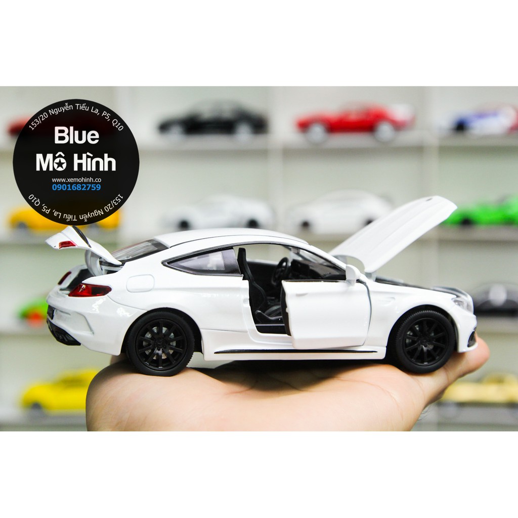 Blue mô hình | Xe mô hình Mercedes C63 Coupe New tỷ lệ 1:32