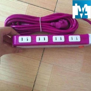 Ổ CẮM ĐIỆN CHỐNG GIẬT TÍM