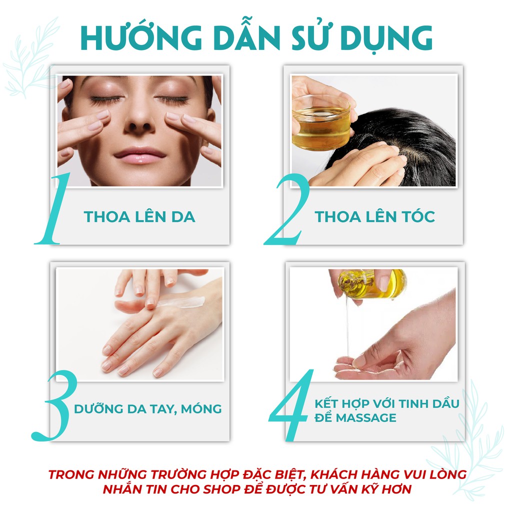 Dầu Dừa/ Dầu Olive ép lạnh ly tâm cao cấp PK 100ml, Chăm sóc da, dưỡng mi, massage giảm mỡ bụng