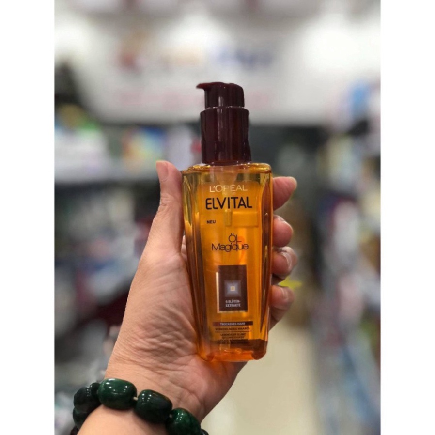 Tinh Dầu Dưỡng Tóc - Tinh Dầu Dưỡng Tóc Loreal Elvital OL Magique Haarol 100 ml, Phục Hồi Hư Tổn, Tốc Khô Xơ, Bảo Vệ Tóc | BigBuy360 - bigbuy360.vn