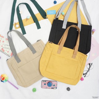 Túi đeo vai đeo chéo Nữ canvas màu trơn Ovan.vn TB2697