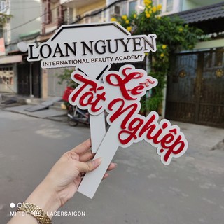 BẢNG GỖ CẦM TAY THEO YÊU CẦU