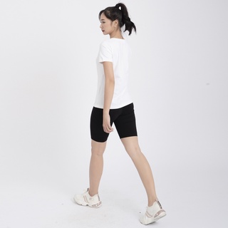 Áo thun nữ cổ tim - Trắng