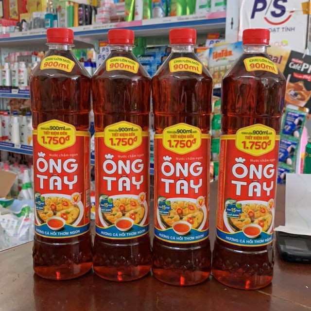 Nước mắm ông tây Chai 900ml