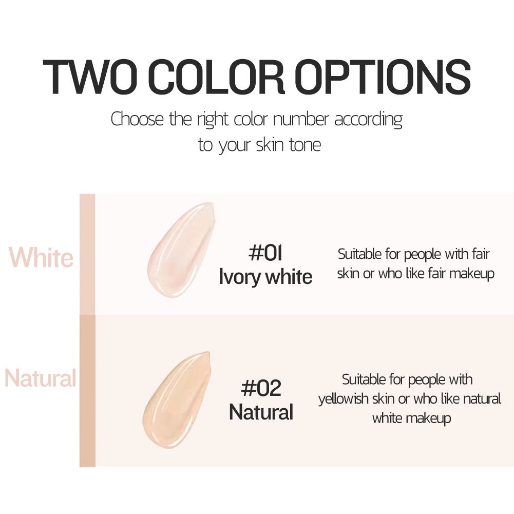 Kem Che Khuyết Điểm Lâu Trôi GECOMO