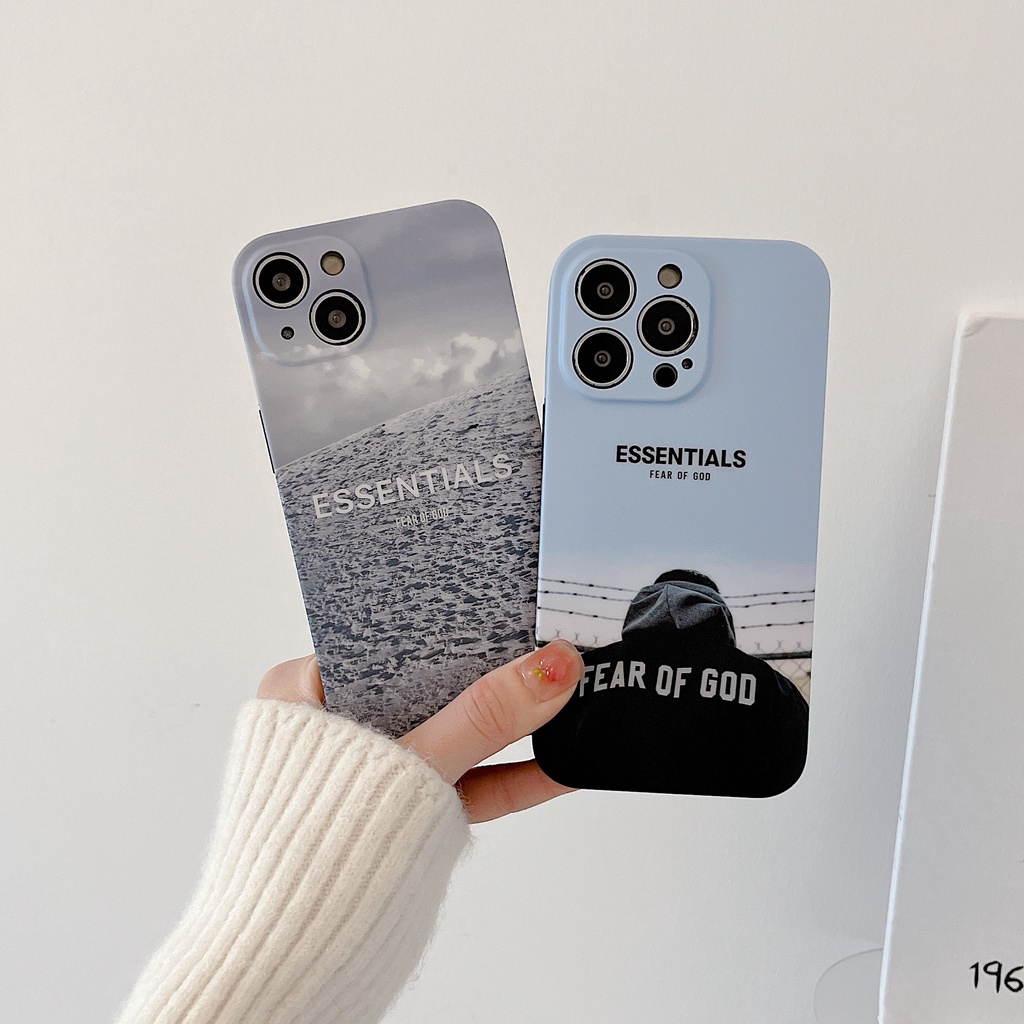 ESSENTIALS FOG Ốp Điện Thoại Mềm Hình Hoạt Hình Cho Iphone 7plus / 8plus x / xs xsmax iPhone11 11promax iPhone12 12pro 12promax iPhone13 13pro 13promax 12mini 13mini