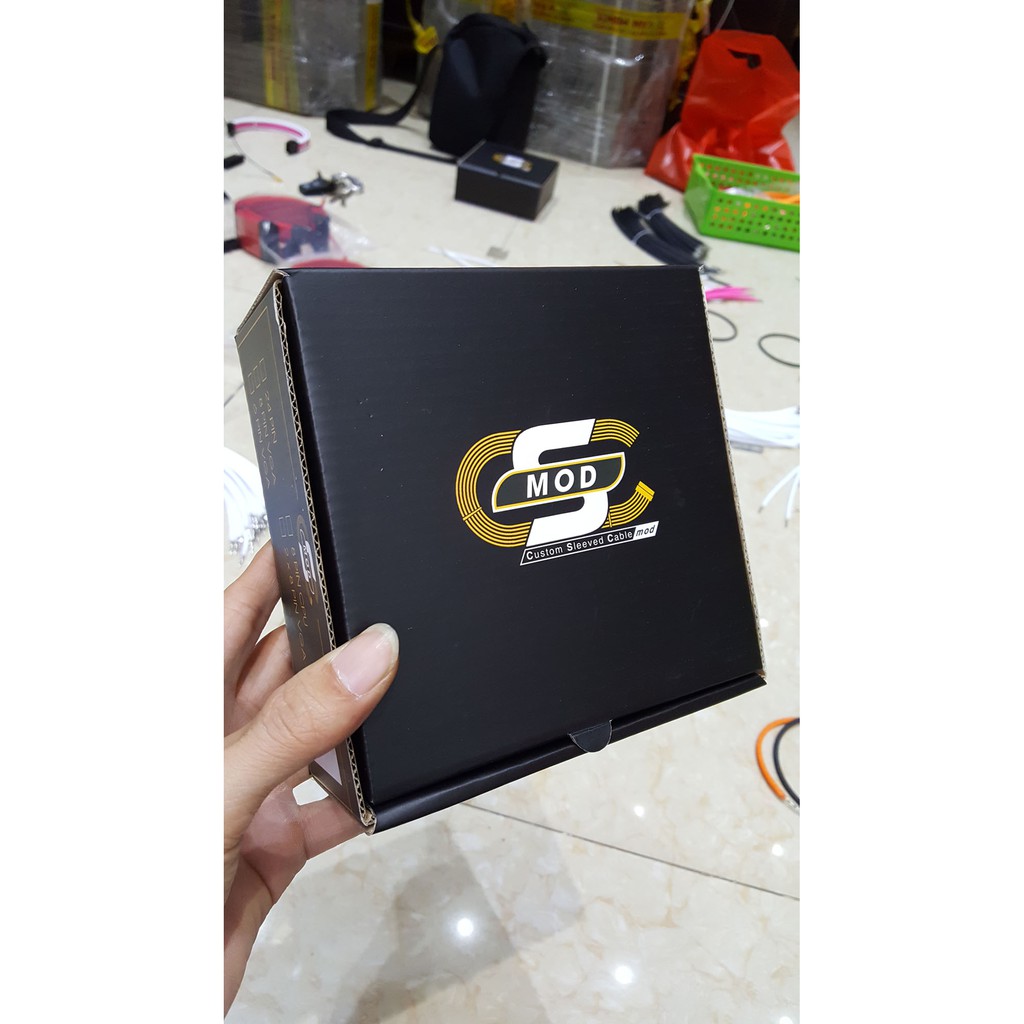 Dây nối nguồn bọc lưới CSC-MOD (mẫu 3)