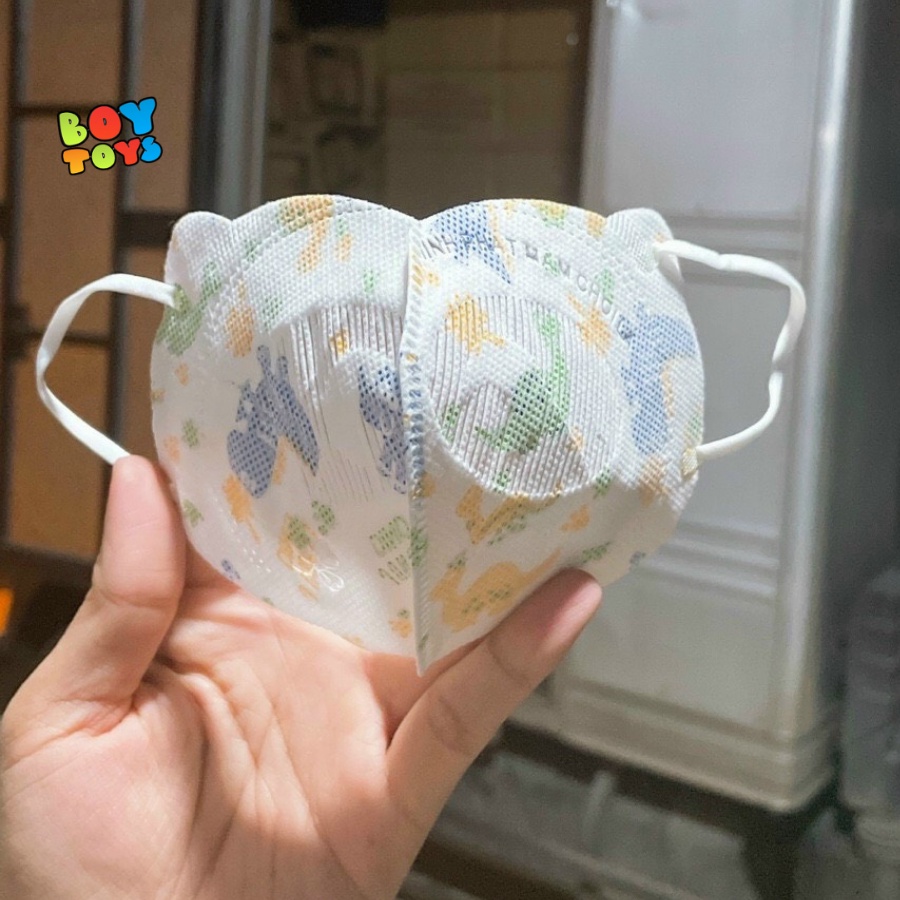 Khẩu trang trẻ em kiểu dáng Hàn Quốc kháng khuẩn và chống bụi mịn