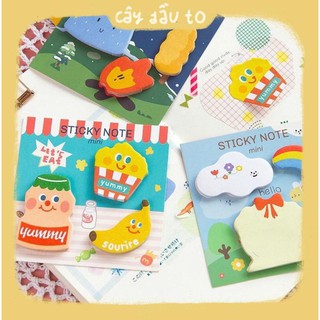 Giấy Note Plan Note Pad Phong Cách Hàn Quốc
