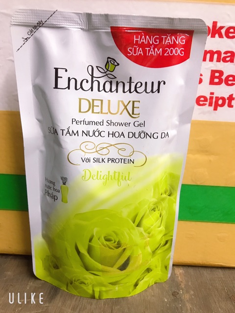 Túi Sữa tắm Enchanteur Deluxe  200g | BigBuy360 - bigbuy360.vn