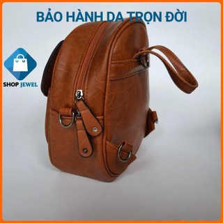 Tuan005 balo da nữ, balo mini nữ thời trang phong cách tối giản tuan005