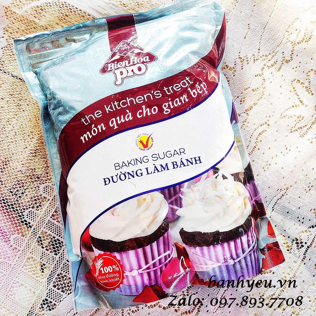 Đường bột làm bánh Biên Hòa 1kg - Đường xay 1kg - PL23