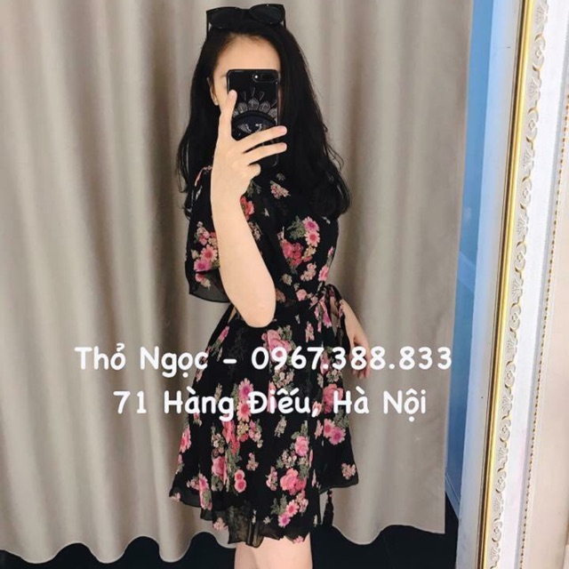 Váy hoa zara