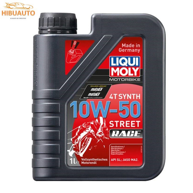 Dầu nhớt động cơ 4T SYNTH 10W50 Race Liqui Moly 1502 1L