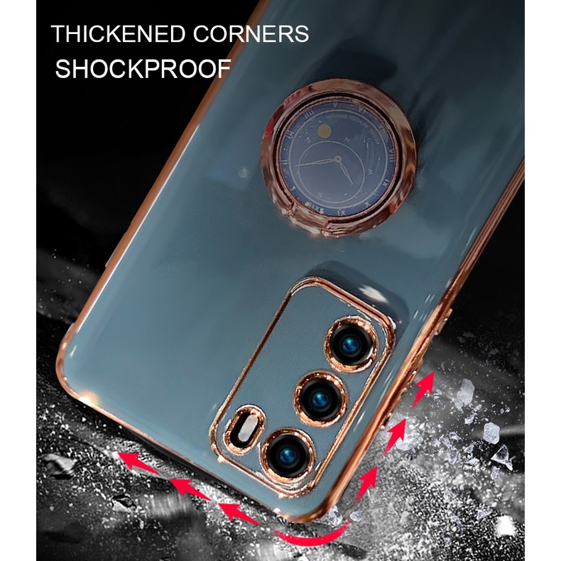 Ốp Điện Thoại Có Vòng Đỡ Nam Châm Lấp Lánh Sang Trọng Cho Samsung Galaxy S22 Ultra M52 S22 Plus A13 S22+ 5G S21 FE A03