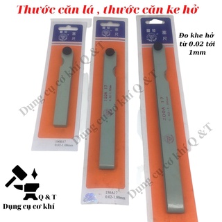 Thước đo khe hở , thước căn lá chiều dài 100b 200b 300b hãng jinghua 17 lá