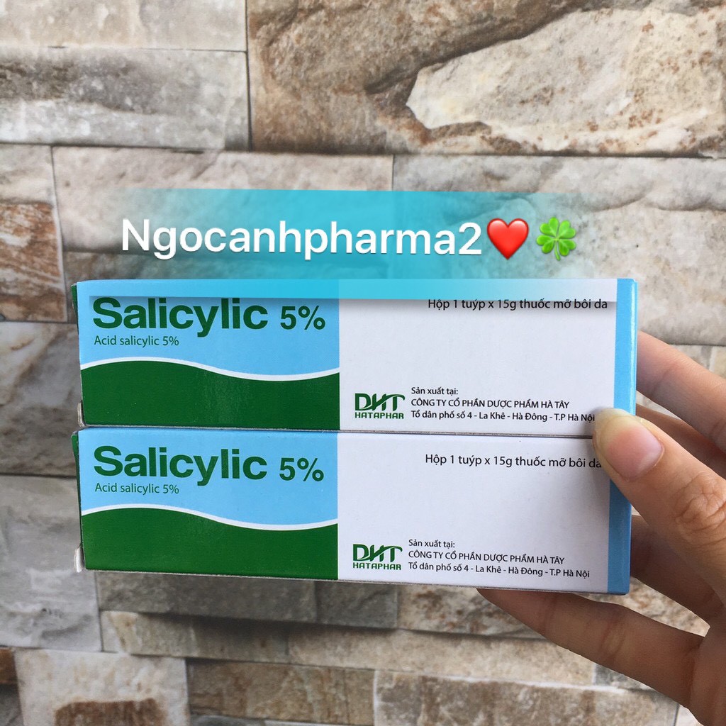 KEM BÔI NGOÀI DA SALICYLIC 5%( Date 31/08/2023)