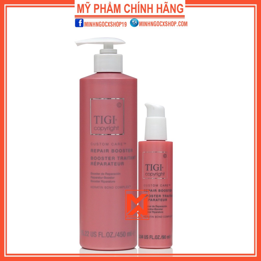 Tăng cường phục hồi tóc TIGI COPYRIGHT REPAIR BOOSTER 90 - 450ml chính hãng