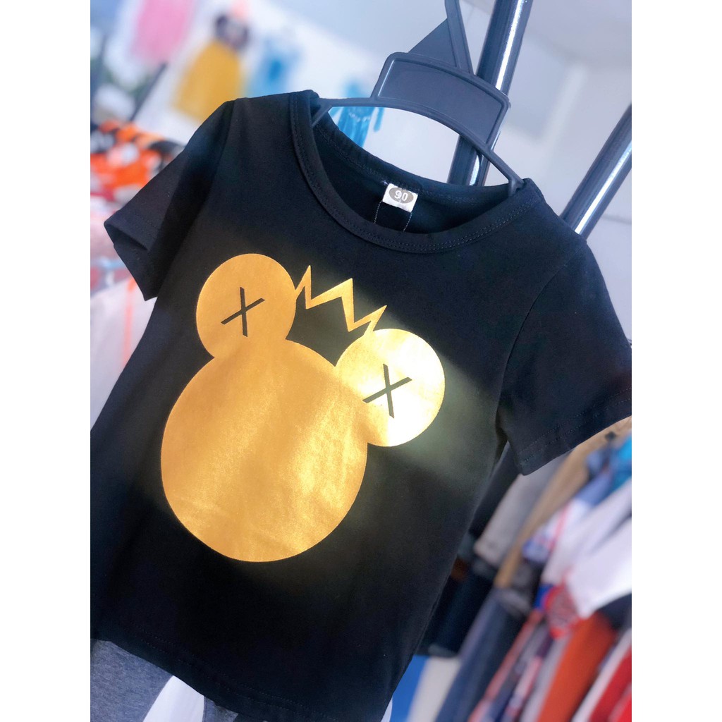 set áo thun ngắn quần dài hình chuột mickey