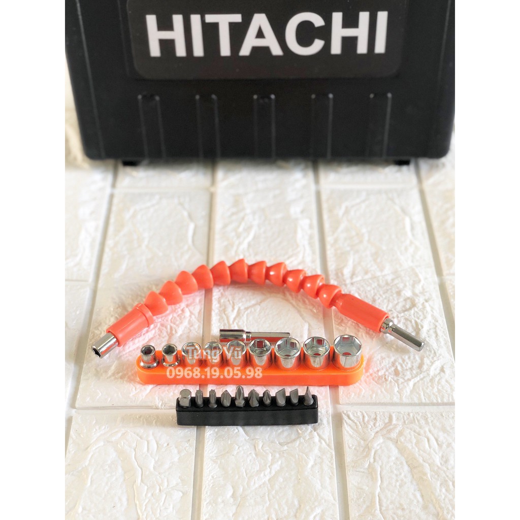 HÀNG SẴN KHO  Máy Khoan Hitachi 36V 3 chức năng, Khoan Pin Bắt Vít Kèm Bộ Phụ Kiện 24 Món LỖI 1 ĐỔI 1 BẢO HÀNH 1-1
