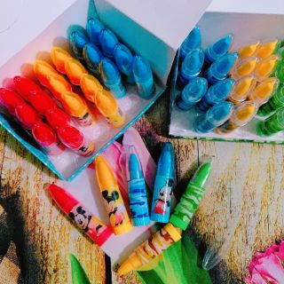 24cây gôm tẩy chì hình cây son, tẩy bút chì hình cây son