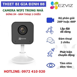 Camera WiFi Trong Nhà Ezviz C1HC C2C  C1T C1C B 1080P chuẩn nén H.265 Góc siêu rộng - Chính Hãng