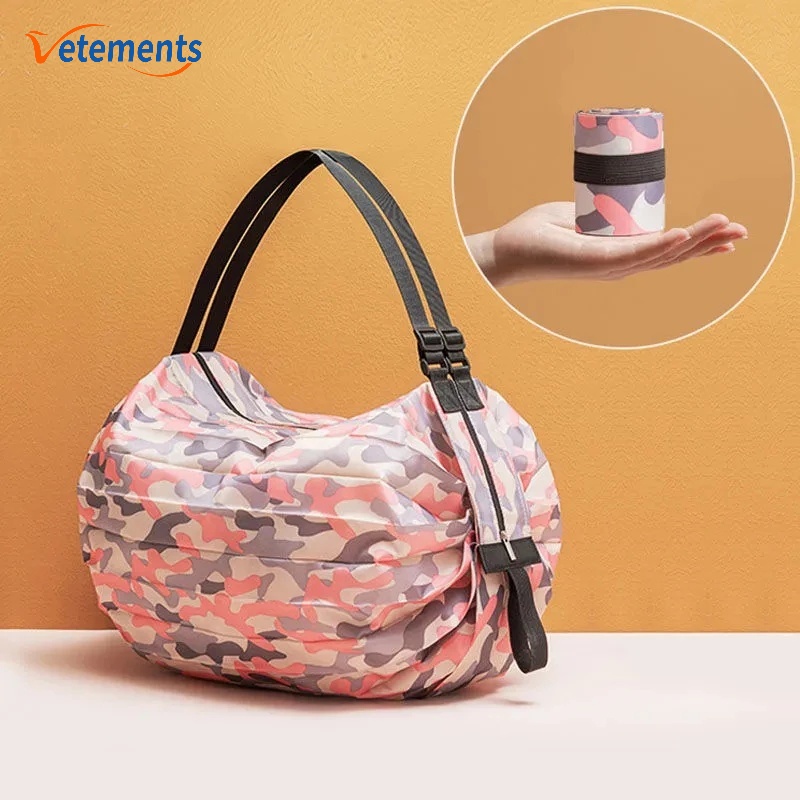 Túi Mua Sắm Đeo Vai Bằng Polyester Nhiều Màu Sắc Bền Bỉ Có Thể Điều Chỉnh Kích Thước Tiện Dụng